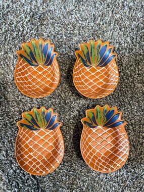 Opalhouse Melamine Pineapple Shaped Snack Bowls - summer BBQ